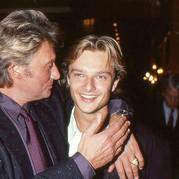Johnny Hallyday et David Hallyday( Fouquet's 29/10/1989)
JLPPA / Bestimage
