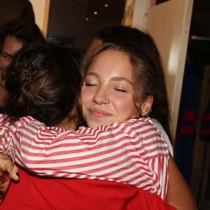 Emma de Caunes et sa fille Nina Blanc-Francard (fille de Sinclair) - Soirée "Tricolore Party" pour célébrer le 65ème anniversaire du Thermolactyl de Damart à la Maison Molière à Paris le 13 septembre 2018. © Denis Guignebourg/Bestimage