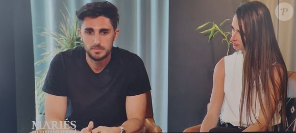 Raphaël, candidat de la 8e saison de "Mariés au premier regard", lors de l'émission du 27 mai 2024. M6