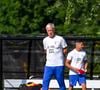 L'entraîneur est depuis retourné aux États-Unis pour reprendre les entraînement en marge de la Coupe du Monde

Le sélectionneur de l'équipe de France, Didier DESCHAMPS, lors d'une séance d'entraînement à l'université de Bentley, le 27 juin 2026 à Boston, dans le Massachusetts. Photo de Baptiste Fernandez/Icon Sport/ABACAPRESS.COM
