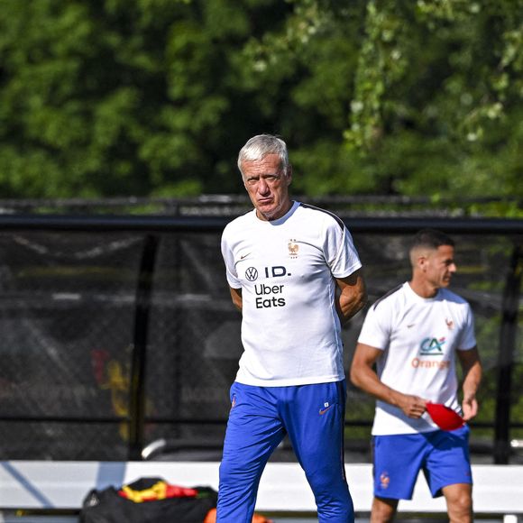 L'entraîneur est depuis retourné aux États-Unis pour reprendre les entraînement en marge de la Coupe du Monde

Le sélectionneur de l'équipe de France, Didier DESCHAMPS, lors d'une séance d'entraînement à l'université de Bentley, le 27 juin 2026 à Boston, dans le Massachusetts. Photo de Baptiste Fernandez/Icon Sport/ABACAPRESS.COM