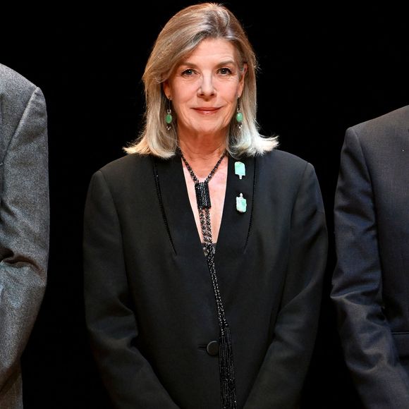 La princesse Caroline de Hanovre et sa fille Charlotte Casiraghi ont assisté à la cérémonie de proclamation de l'édition 2025 des Prix de la Fondation Prince Pierre à l'opéra Garnier à Monaco, le 14 octobre 2025.
© Bruno Bebert / Bestimage
