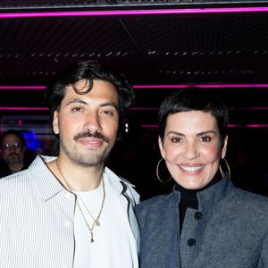 Cristina Cordula avec son fils Enzo lors de la soirée de lancement de l'émission "Cousu main" présentée par C.Cordula et diffusée sur RMC Life.
Péniche Fluctuart à Paris le 31 mars 2026. © Tiphaine Lebely / Bestimage