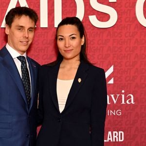 Louis et Marie Ducruet durant la soirée de gala du "Fight Aids Cup 2026" à l'hôtel Fairmont Monte-Carlo à Monaco, le 24 janvier 2026 après la sixième édition de la Fight Aids Cup, un match de football caritatif au stade Louis II qui a opposé l'équipe du Cirque FC de la princesse Stéphanie et les Barbagiuans du prince Albert.  © Bruno Bebert / Bestimage