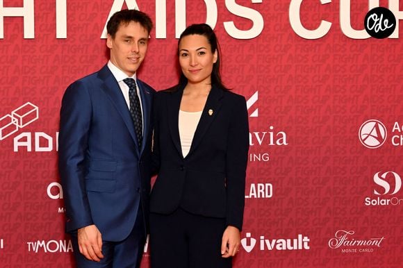 Louis et Marie Ducruet durant la soirée de gala du "Fight Aids Cup 2026" à l'hôtel Fairmont Monte-Carlo à Monaco, le 24 janvier 2026 après la sixième édition de la Fight Aids Cup, un match de football caritatif au stade Louis II qui a opposé l'équipe du Cirque FC de la princesse Stéphanie et les Barbagiuans du prince Albert.  © Bruno Bebert / Bestimage
