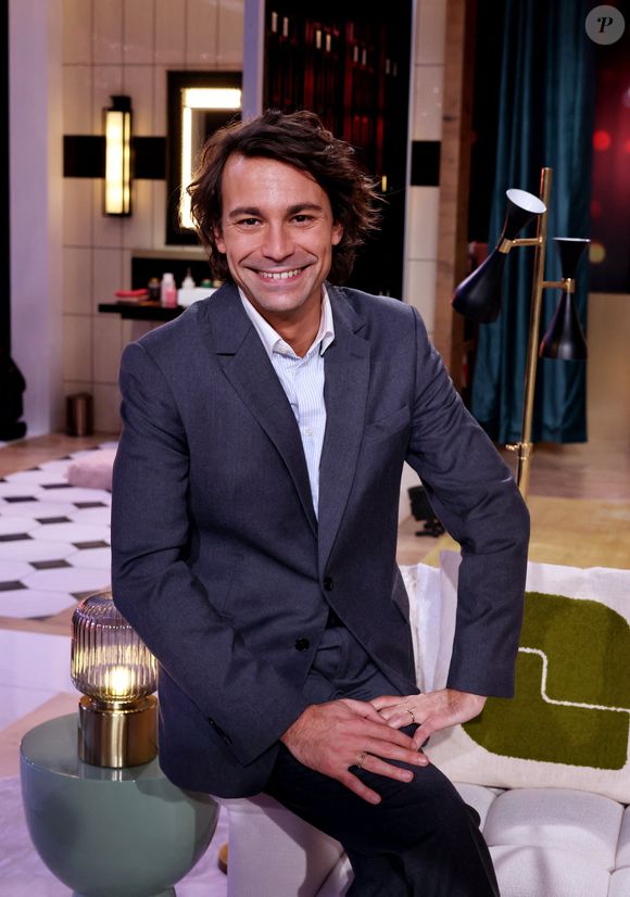 Exclusif - Rendez-vous avec Bertrand Chameroy sur le plateau de l'émission "Bertrand n'a pas sommeil", diffusée à partir du 5 janvier sur France 2
© Dominique Jacovides / Bestimage