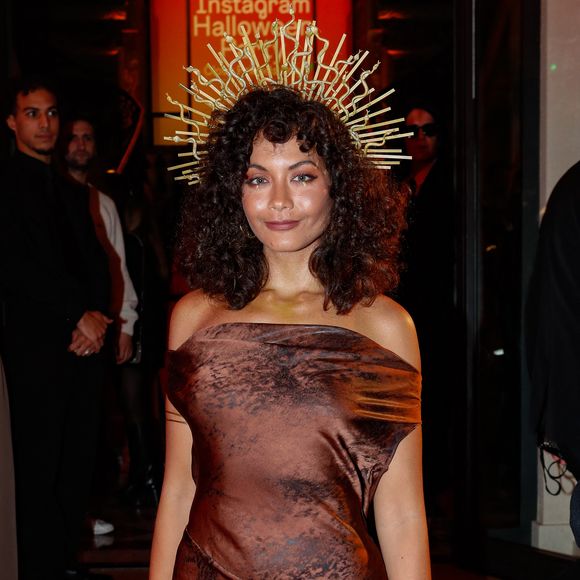 Vaimalama Chaves (miss France 2019) - Soirée Instagram halloween à l'hôtel Marois à Paris, France, le 31 octobre 2024. © Christophe Clovis / Bestimage