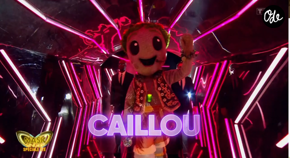 Le Caillou dans mask Singer 9 - capture d'écran TF1