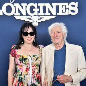 Exclusif - Hugues Aufray et sa femme Murielle à la 12ème édition Longines Paris Eiffel Jumping, à Paris le 20 juin 2026.

© Perusseau / Veeren / Bestimage