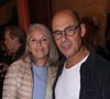 Bernard Campan et sa femme Anne - Cocktail à la suite de la Pièce "Check up" au théâtre Antoine à Paris, France, le 12 Septembre 2024. 

© Bertrand Rindoff / Bestimage
