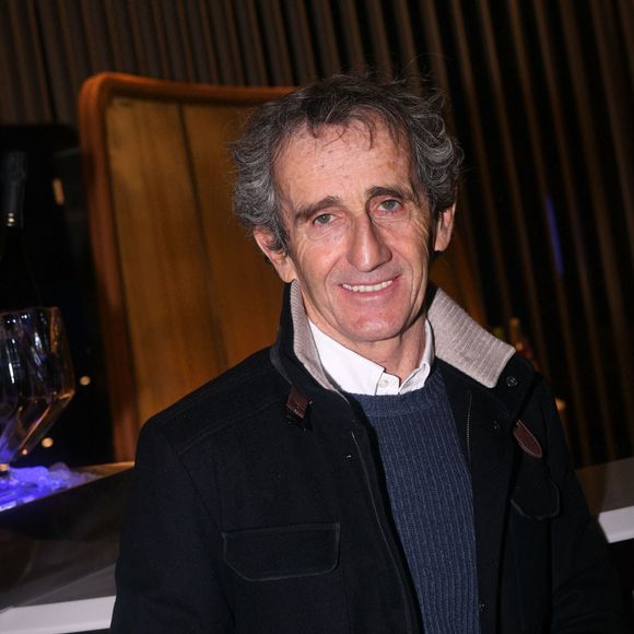 Alain Prost dans les loges lors du huitième de finale aller de la Ligue des champions entre le PSG et le Real Madrid au Parc des Princes à Paris le 15 février 2022. Photo par Rachid Bellak/Bestimage