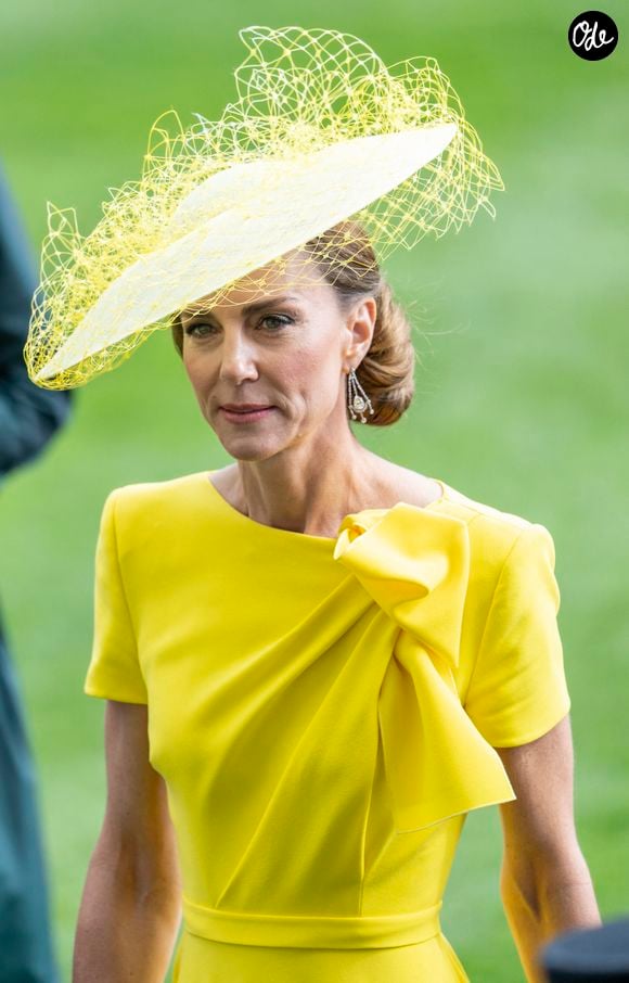 Kate Middleton durant la deuxième journée du Royal Ascot 2026, à Ascot, dans le Berkshire, au Royaume-Uni.
GOFF  / BESTIMAGE