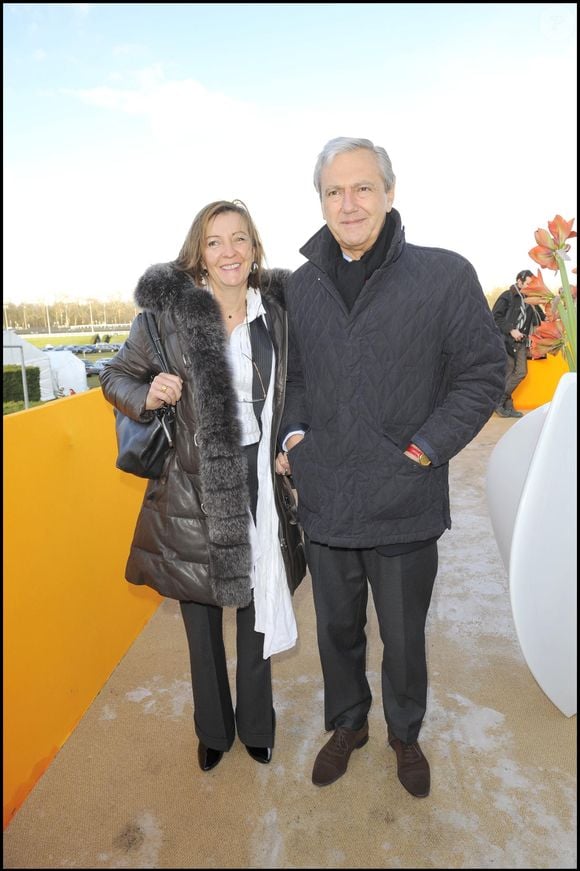 Archives - Daniel Bilalian et son ex femme Christine de Précigout à Vincennes en 2010. COADIC GUIREC / BESTIMAGE