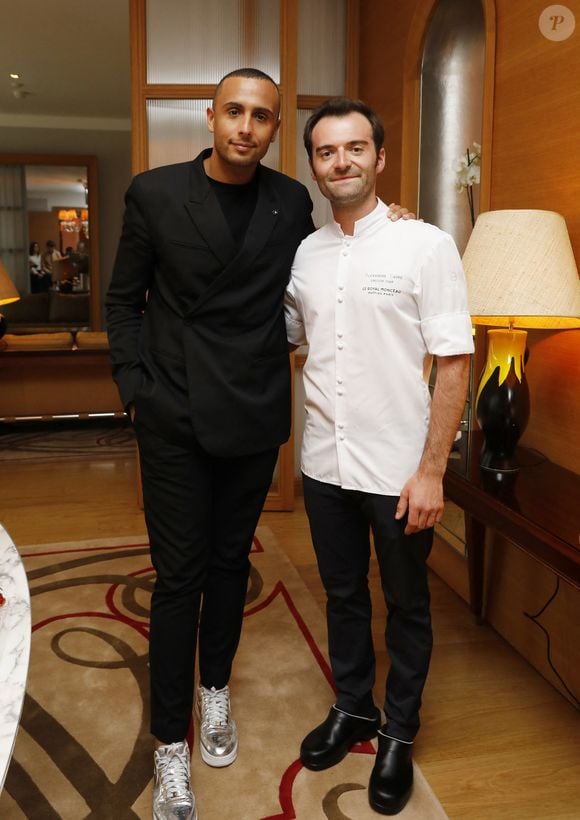 Exclusif - Yazid Ichemrahen et Alexandre Favre, Chef Pâtissier Exécutif du Royal Monceau - Raffles Paris - Le Royal Monceau - Raffles Paris confie les rênes de sa pâtisserie à Y.Ichemrahen, globe-trotter formé auprès des plus grands noms de la profession et Champion du Monde de Pâtisserie "Desserts Glacés"