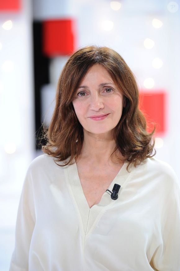 Exclusif - Valérie Karsenti - Enregistrement de l'émission "Vivement Dimanche prochain" présentée par M.Drucker et diffusée le 12 janvier 2020 sur France 2. Le 6 janvier 2020 © Guillaume Gaffiot / Bestimage