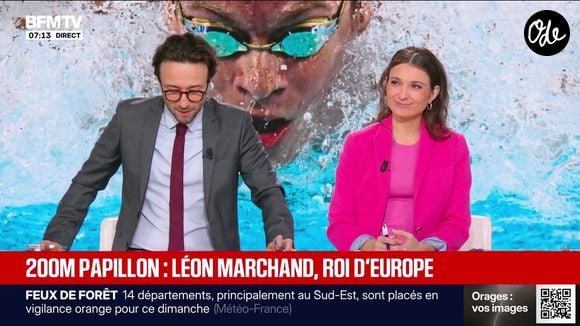 "Merci à tous. Vous aussi, vous allez me manquer. […] L’information continue sur BFMTV", a-t-elle confié.

Marie Gentric et Valentin Demay le dimanche 16 août 2026 sur BFMTV