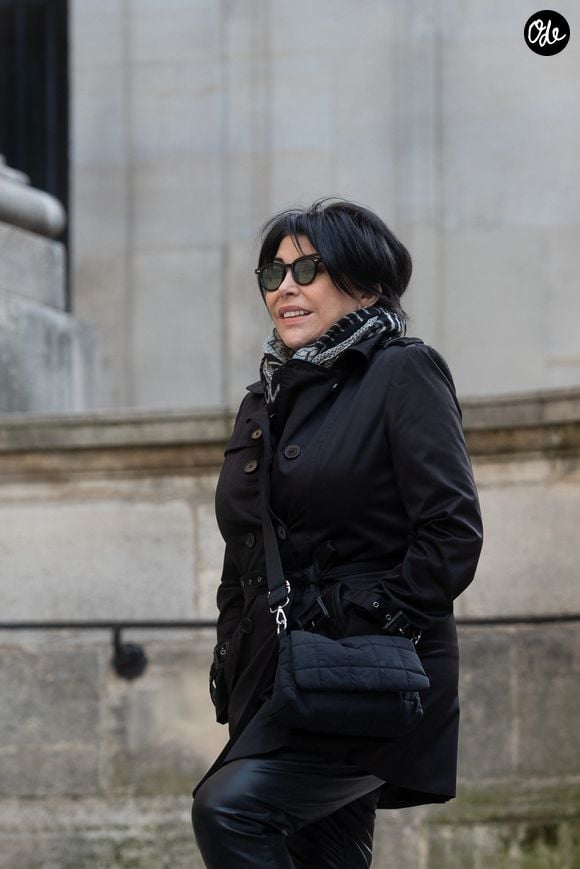 Liane Foly - Personnalités à la cérémonie en hommage à Tchéky Karyo en l'église Saint Roch à Paris le 13 novembre 2025.
© Tiphaine Praud-Lebely / Bestimage