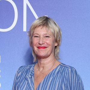 Maitena Biraben lors du photocall de 'Merteuil' lors du Festival de la Fiction de la Rochelle le 18 Septembre 2025.
© Denis Guignebourg/Bestimage