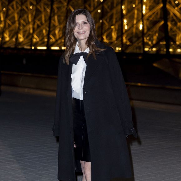 Chiara Mastroianni - Photo Call du « Le Grand Diner du Louvre « lors de la Fashion Week  à Paris le 5 mars 2025. © Olivier Borde /Bestimage