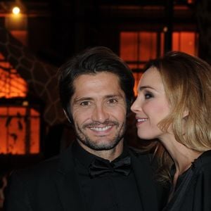 Bixente Lizarazu et Claire Keim - Soirée GQ au musée d'histoire naturelle à Paris. Le 20 novembre 2013