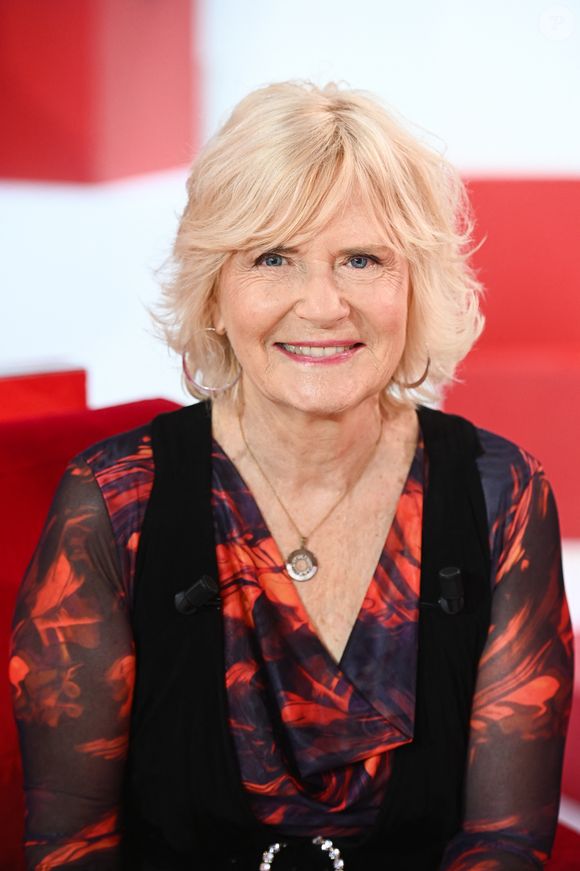 Catherine Ceylac - Enregistrement de l'émission Vivement dimanche au studio Rive Gauche, presentée par Michel Drucker  le 11 mars 2026. © Guillaume Gaffiot / Bestimage