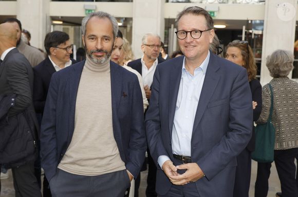 "Envisageant un potentiel rachat d'ici quelques années..."
David Larramendy M6, Rodolphe Belmer de TF1 - Photocall de la projection du 13 septembre lors de la 26ème Edition du Festival de la Fiction de La Rochelle. Le 13 septembre 2024
© Christophe Aubert via Bestimage