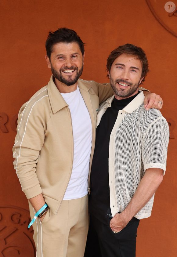 A la suite de ce traumatisme, Christophe Beaugrand a vu une psy
Christophe Beaugrand et son mari Ghislain Beaugrand-Gerin au village lors des Internationaux de France de Tennis de Roland Garros 2025, à Paris, France, le 2 Juin 2025. © Jacovides-Moreau/Bestimage