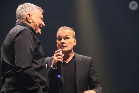 Jean-Marie Bigard peut compter sur le soutien de son ami.

Jean-Marie Bigard et Laurent Baffie lors de son spectacle "Il Etait Une Fois Jean-Marie Bigard" à L'Olympia de Paris, France, le 27 février 2020. © Philippe Baldini/Bestimage