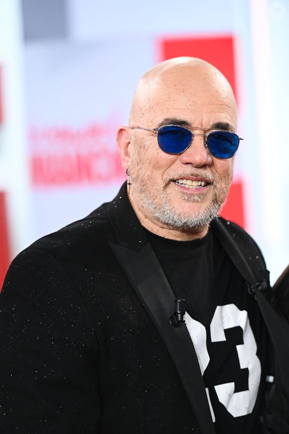 Exclusif - Pascal Obispo lors de l'enregistrement de l'émission "Vivement dimanche" au studio Rive Gauche, présentée par M. Drucker avec une diffusion sur France 3 le 1er février 2026. © Guillaume Gaffiot/Bestimage