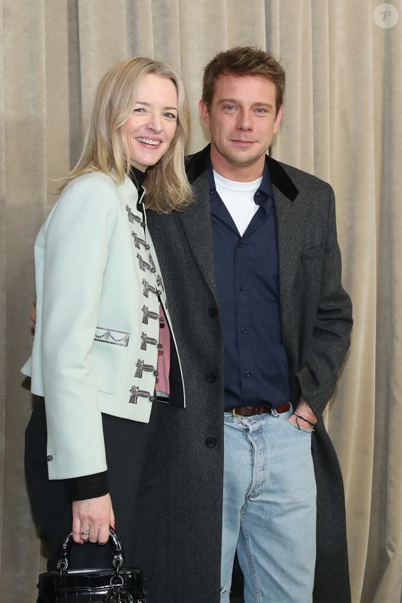 Delphine Arnault (Directrice générale de Dior) et Jonathan Anderson (Dir. Artistique) posent à la suite du Défilé de Mode Christian Dior, Collection Haute Couture Printemps/Été 2026, dans le cadre de la Fashion Week de Paris, France, le 26 Janvier 2026.

© Bertrand Rindoff / Bestimage