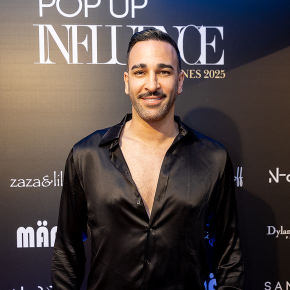 Exclusif - Adil Rami - Showcase de Lenie au showroom Pop Up Influence by Aurélien Cassirame lors du 78ème Festival International du Film de Cannes le 21 mai 2025. © Aurelio Stella / Evenjoy / BestImage