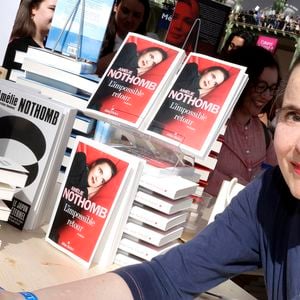 Amelie Nothomb - Festival du Livre de Paris 2025 au Grand Palais à Paris le 11 avril 2025.
© Cédric Perrin / Bestimage