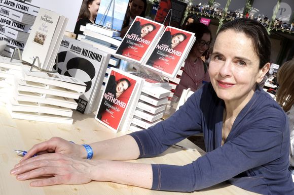 Amelie Nothomb - Festival du Livre de Paris 2025 au Grand Palais à Paris le 11 avril 2025.
© Cédric Perrin / Bestimage