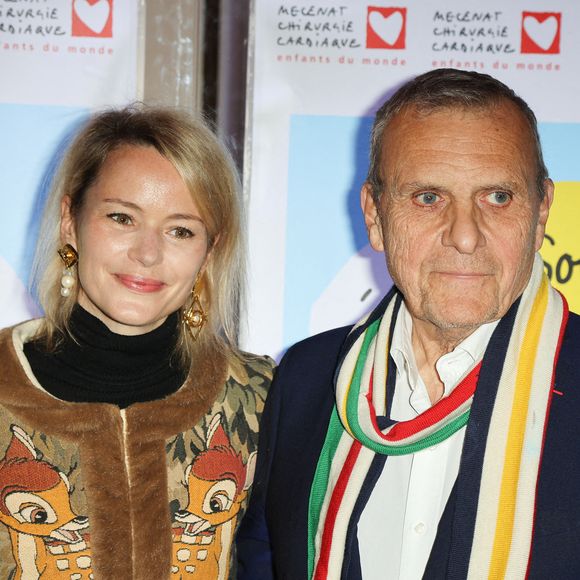 Pauline de Drouas, Jean-Charles de Castelbajac assistent à la Soirée Du Cœur by Mecenat Chirurgie Cardiaque à la Salle Gaveau le 27 mars 2023 à Paris, France. Photo by Nasser Berzane/ABACAPRESS.COM