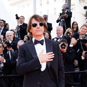 A commencer bien entendu par Tom Cruise, venu présenter "Mission Impossible : The Final Reckoning"

Tom Cruise - Montée des marches du film « Mission Impossible : The Final Reckoning » lors du 78ème Festival International du Film de Cannes, au Palais des Festivals à Cannes. Le 14 mai 2025
© Jacovides-Moreau / Bestimage