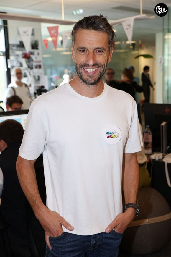 Tony Estanguet participe à la 22e édition de l'Aurel BGC Charity Day, organisée en hommage aux 658 employés de BGC qui ont perdu la vie au World Trade Center le 11 septembre 2001, au siège d'Aurel BGC, rue Richelieu à Paris, le 11 septembre 2026, en France. Photo de Jérôme Domine/ABACAPRESS.COM