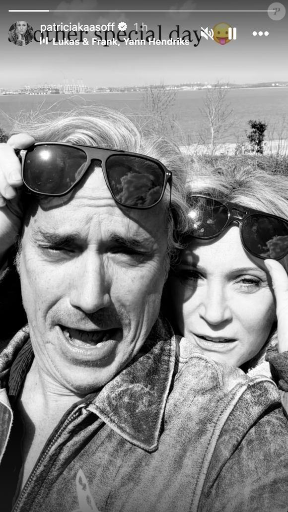 Patricia Kaas et son compagnon, Laurent, sur Instagram le 14 mars 2026. Instagram