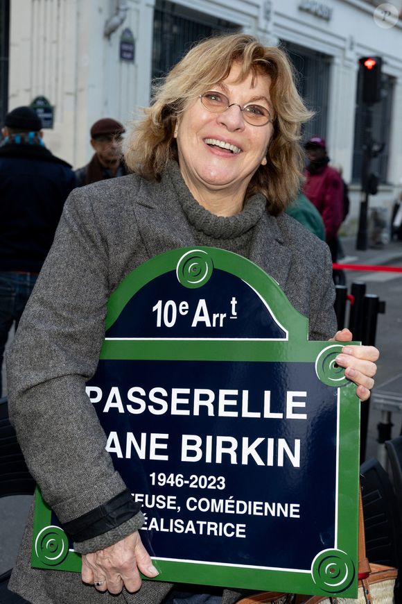 Inauguration de la passerelle Jane Birkin devant les 41-43 quai de Valmy à Paris le 13 décembre 2025.

© Cyril Moreau / Bestimage