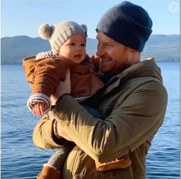 Archie de Sussex et le prince Harry © Instagram