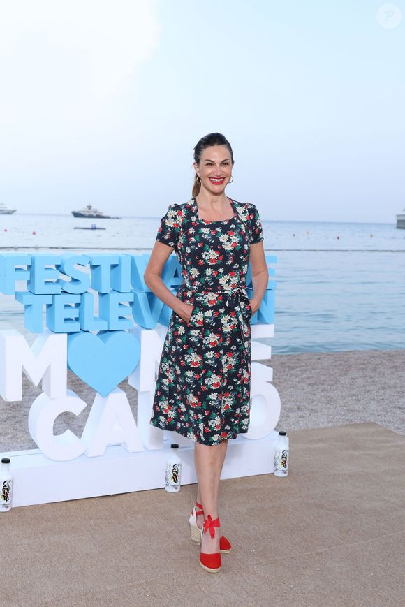 Helena Noguerra - Photocall de la soirée au "Neptune" lors du 64ème Festival de Télevision de Monte Carlo le 14 juin 2025.
© Denis Guignebourg / Bestimage