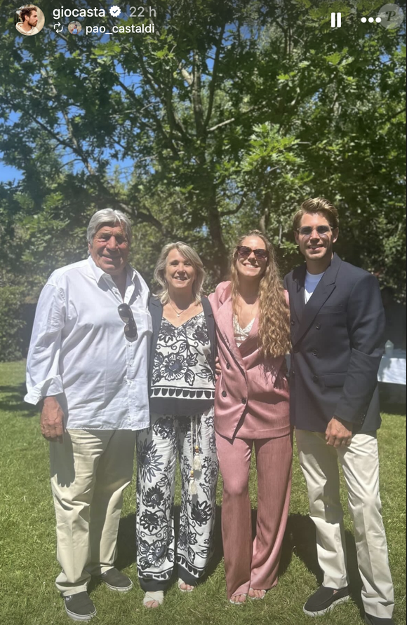 Capture d'écran de la story Instagram de Giovanni Castaldi.

Crédit : Instagram