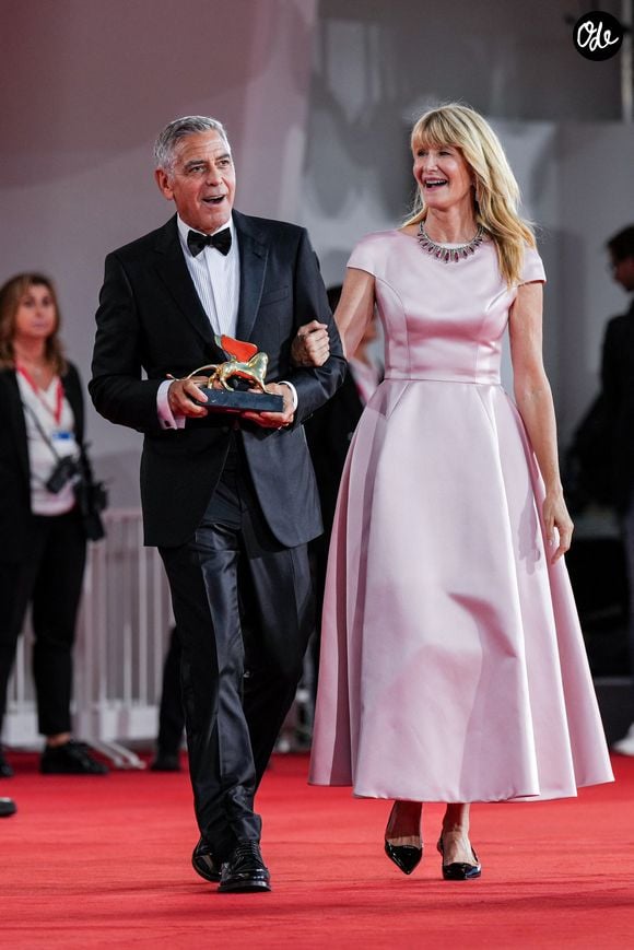 George Clooney et Laura Dern à la Mostra de Venise le 2 septembre 2026 © Lucia Sabatelli / Bestimage