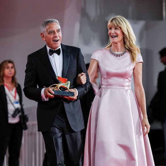 George Clooney et Laura Dern à la Mostra de Venise le 2 septembre 2026 © Lucia Sabatelli / Bestimage