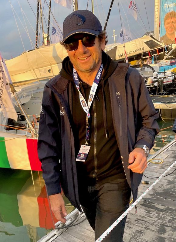 Patrick Bruel - People au Vendée Globe 2024 aux Sables d'Olonne le 9 novembre 2024.
© Fabien Faure / Bestimage
