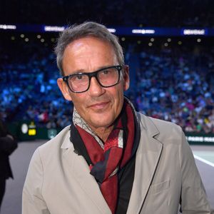 Julien Courbet - Célébrités assistent à la finale du tournoi de tennis ATP Masters 1000 de Paris (Paris Rolex Master) remportée par Alexander Zverev contre Ugo Humbert à l'Accor Arena - Palais Omnisports de Paris-Bercy, Paris le 3 novembre 2024. © Veeren/Bestimage