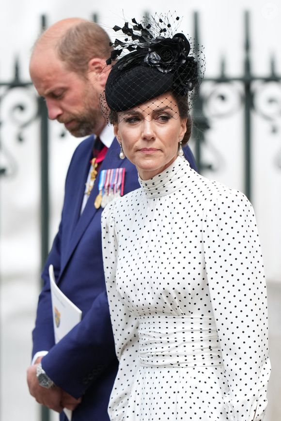 Le prince William, prince de Galles, et Catherine (Kate) Middleton, princesse de Galles - à l'occasion du 80ème anniversaire du jour de la Victoire en Europe (VE Day), le 8 mai 2025. Julien Burton / Bestimage