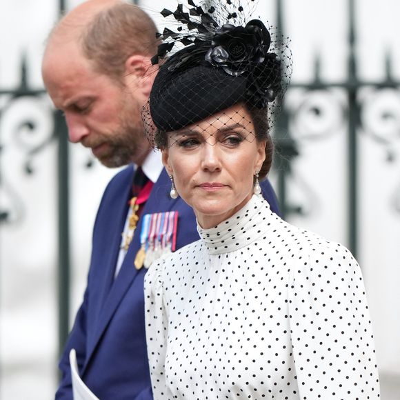 Le prince William, prince de Galles, et Catherine (Kate) Middleton, princesse de Galles - à l'occasion du 80ème anniversaire du jour de la Victoire en Europe (VE Day), le 8 mai 2025. Julien Burton / Bestimage