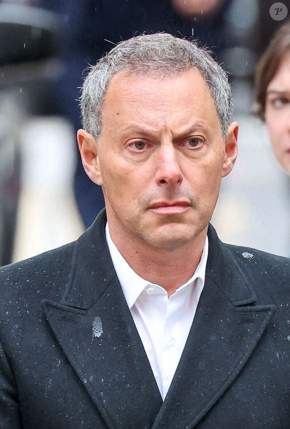 Marc-Olivier Fogiel - Obsèques de l'ancien ministre de la Culture Frédéric Mitterrand en l'Église Saint-Thomas d'Aquin à Paris. Le 26 mars 2024
© Moreau-Jacovides / Bestimage