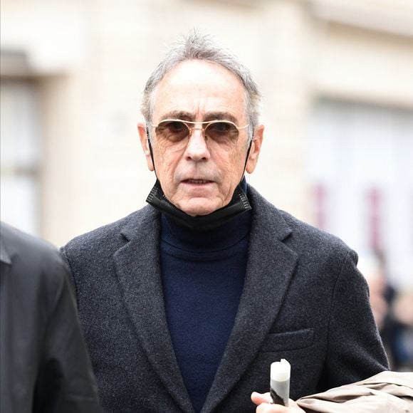 Exclusif - Alain Chamfort - Hommage à la chanteuse Dani en l'église Saint-Roch à Paris le 1er octobre 2022.  
Crédit : Agence / Bestimage