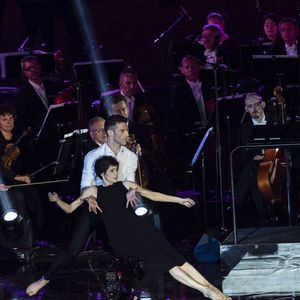 Exclusif - Marie-Claude Pietragalla et son mari Julien Derouault - Soirée spéciale " Notre Dame de Paris, Le Grand Concert " qui s'est déroulée dans la Cour des Invalides à Paris 7eme et diffusée sur France 2 samedi 20 Avril 2019. © Pierre Perusseau / Bestimage